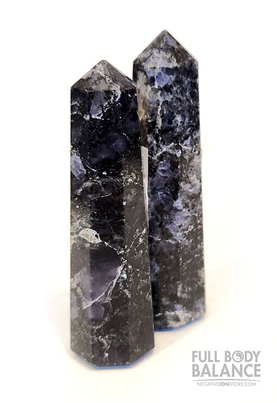 Tower Iolite with Black Mica