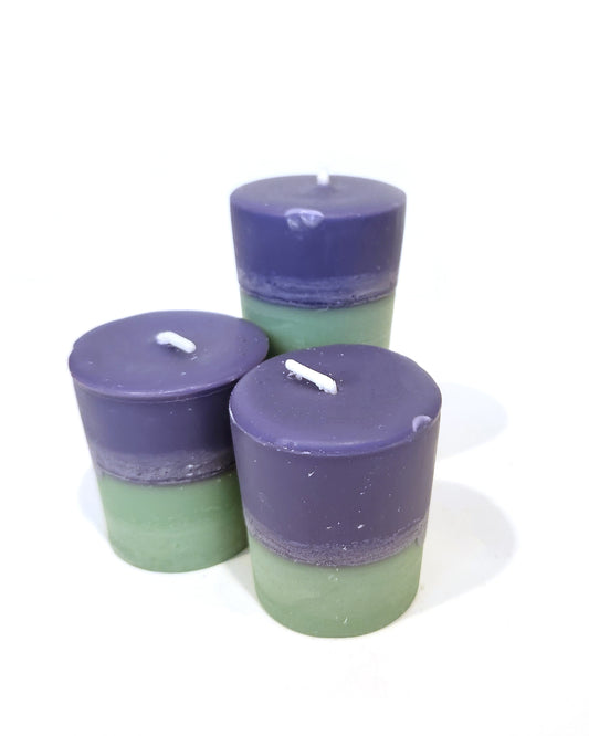 Soy Votive Candle Lavender and Sage
