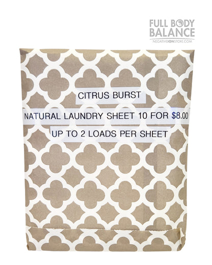Eco Clean Laundry Sheets Citrus Burst