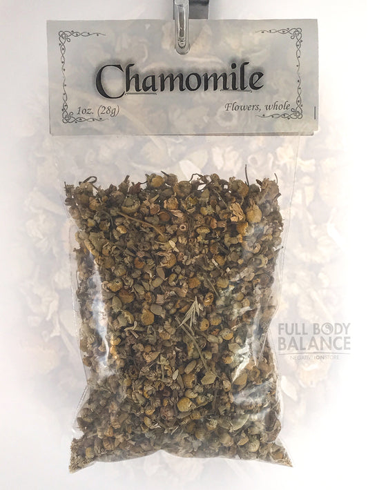 Chamomile Flower Whole Herb
