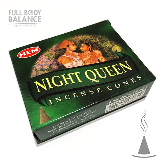 HEM Night Queen Cones Incense